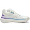 LiNing All City 5 Нескользящие Износостойкие Средние Кроссовки LI NING CLOUD/LINING Cloud Баскетбольные Кроссовки Мужские Белые Синие Фиолетовые ABAS105-4