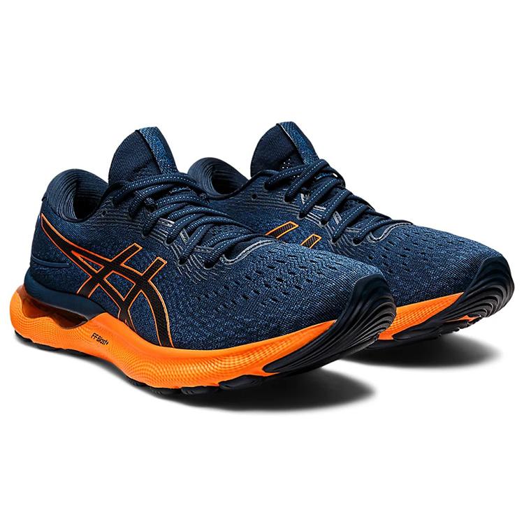 ASICS Gel Nimbus 24 French Blue Shocking Orange 1011B359-402