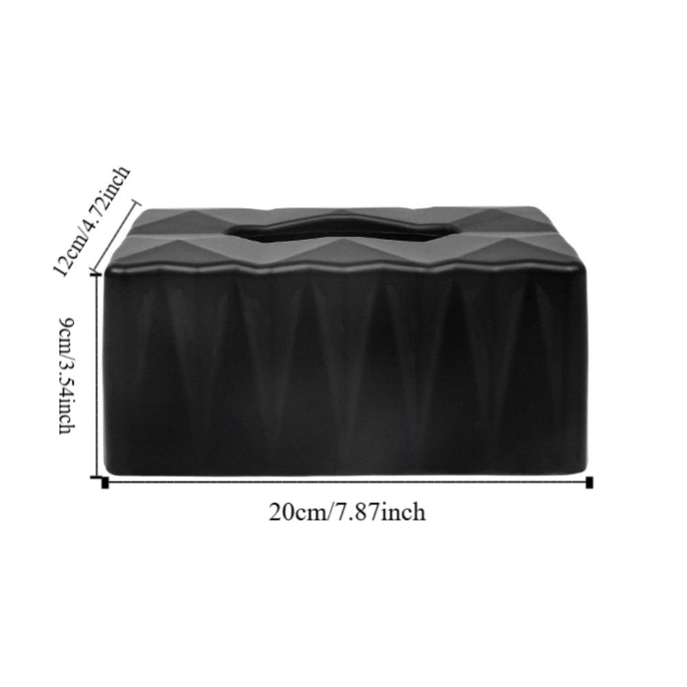 Waterproof Draw Tissue Box Minimalist Tissue Container Modern Tissue Case Home Decoration