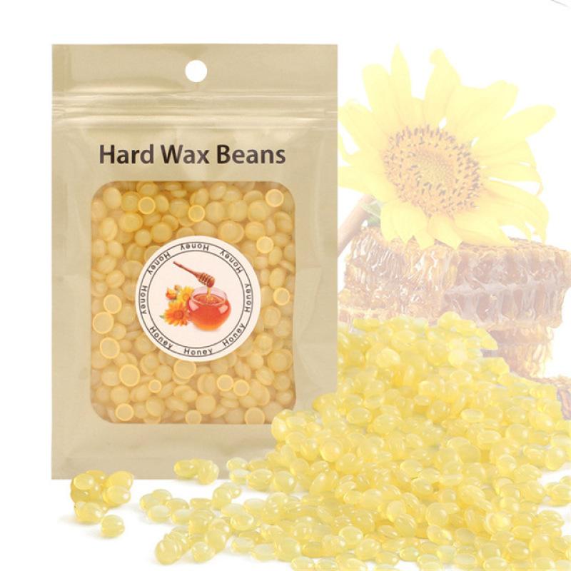 Воск для депиляции, горячая пленка, твердые восковые гранулы, воск для удаления волос в бикини, бобы
