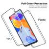 360 Double Soft Silicone Clear Case For Xiaomi Redmi Note 11 10 9 Pro 11S 10S 9S 9T 10C Poco X4 X3 NFC M4 M3 Pro 4G 5G Full Protect Shockproof Cover