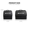 TWEK4 Car Trunk Organizer Storage Box Collapsible Camping Box Accessories Car Hub Cap For Mercedes Benz AMG W214 W205 W204 W206 W213 W