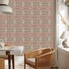 Wallpaper Ethnic Pattern Beige and Brown 50x1000