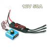 12V Max 50A ESC Drive Controller Max 600W for Car Electric Turbine Power Turbo Charger Tan Boost Air Intake Fan