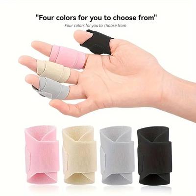 1 шт. Многоразовый регулируемый удобный наперсток на липучке, защита пальца с универсальной защитой десяти пальцев, ремешок для пальца, защита пальца