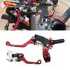 Racing CNC Aluminum Foldable 360 Clutch Brake Levers Handle Save Effort For CR CRF YZF EXC Bosuer Kayo T2 T4 T6 K2 K6 K6R KT250