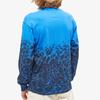Nike Pattern Print Crew Neck Pullover Long Sleeve T-Shirt Men Tops Blue FB3030-403