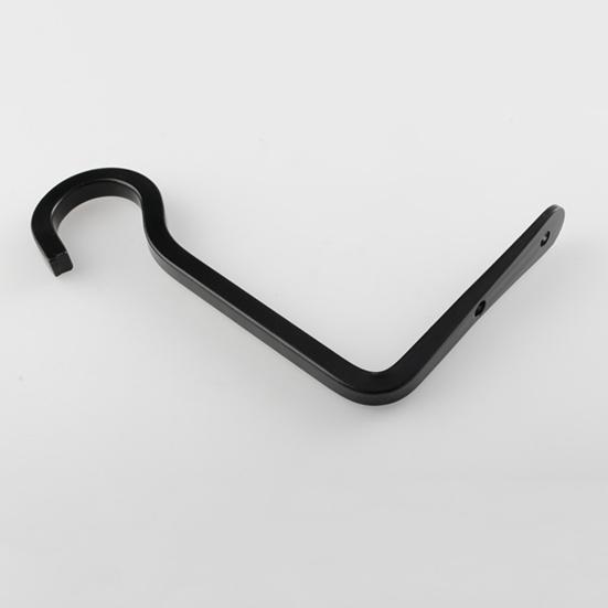 2 шт. Металлические вешалки для растений, покрытый настенный крючок, кронштейн для подвешивания растений, прочный крючок для подвешивания цветочных корзин, колокольчики