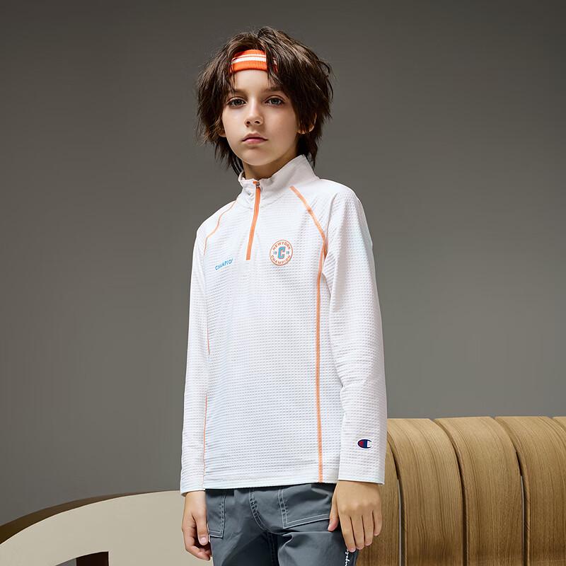 Champion Kids' Half-Zip Thermal Long Sleeve Top