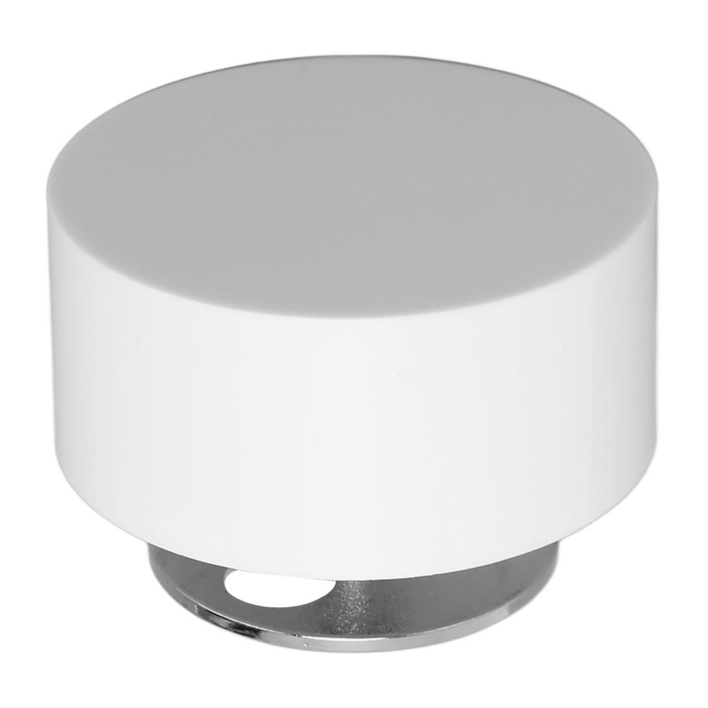 Music Box Round Base 18 Tone Clockwork Round Vintage DIY Hand Made Rotating Music Box Base White