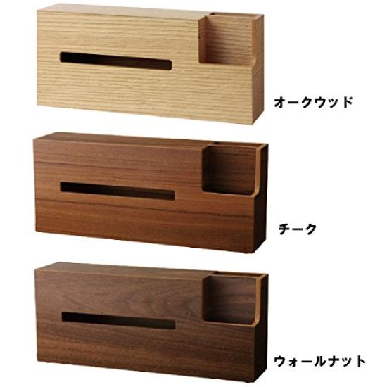 MPS WOOD TISSUE CASE Wood Tissue Case Oak