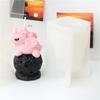 Animal Candle Mold Resin Casting Silicone Mold for DIY Candle Soap Plaster Ornament Cake Fondant Decoration