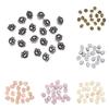 Dollhoues Miniature Decoration Metal Buckles DIY Doll Clothes Mini Buttons Clothing Sewing Buckle