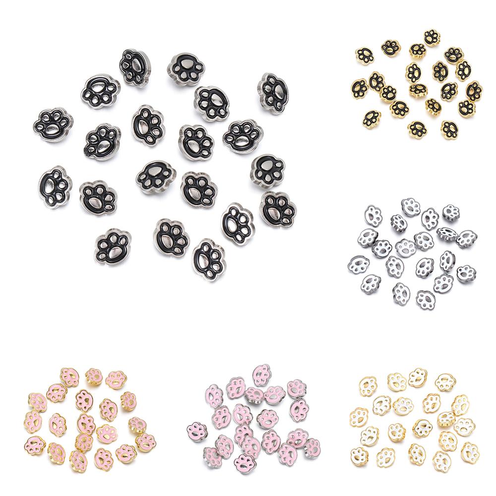 Dollhoues Miniature Decoration Metal Buckles DIY Doll Clothes Mini Buttons Clothing Sewing Buckle