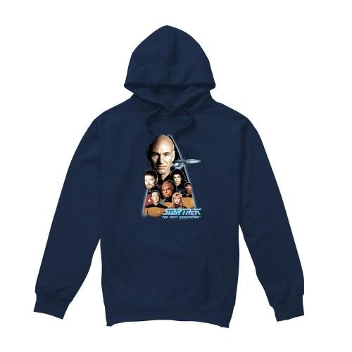Star Trek Mens Next Generation Crew Hoodie