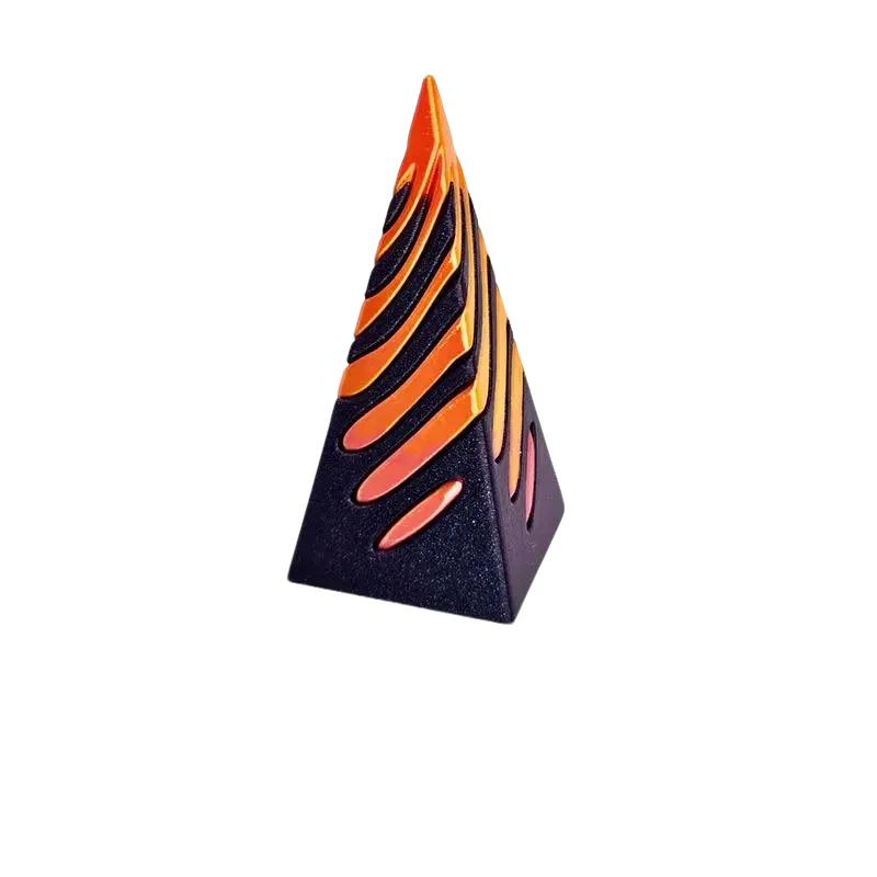 3D-печатные игрушки-вертушки с винтом, игрушки для снятия стресса, сенсорные игрушки, скульптура «Пирамидальный проход», спиральный конус, фиджет-игрушки для детей и взрослых