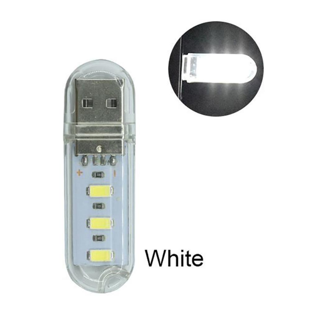 Мини портативный USB светодиодный светильник для чтения DC5V ультра яркий настольный светильник для чтения книг 3 светодиода 8 светодиодов для портативного компьютера ноутбука