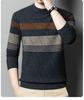 Spring Men'S Young And Middle-Aged Round Neck Thickened Casual Simple Comfortable Soft Knitted Sweater