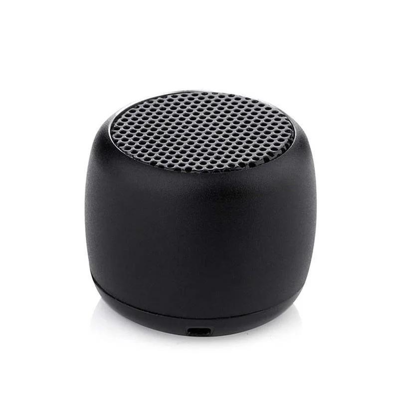 1 шт. Мини беспроводной Bluetooth-динамик портативный металлический беспроводной громкоговоритель мобильный телефон компьютер музыкальный плеер