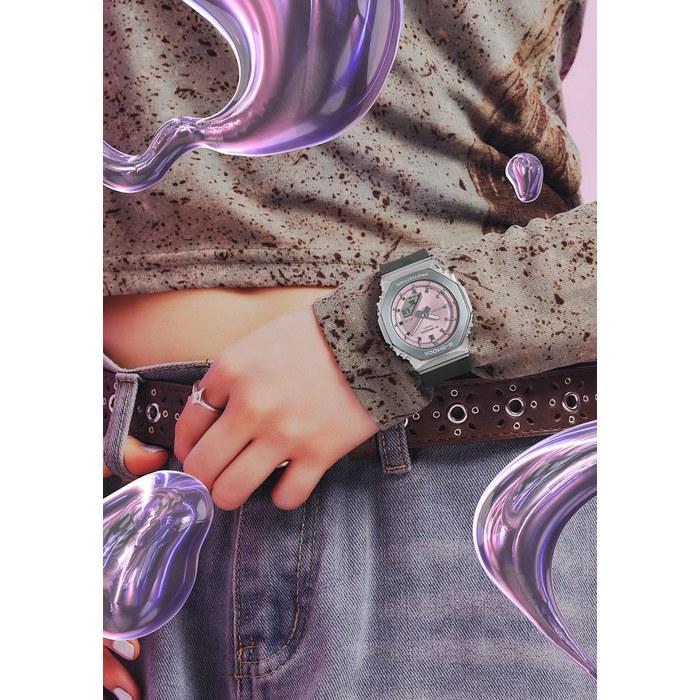 [Casio] G-Shock GM-S2110-4AJF Women's Watch, Pink/Dark Gray