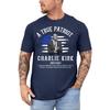 Men's Printed Short Sleeve T-Shirt Men's Loose Casual Short Sleeve Top