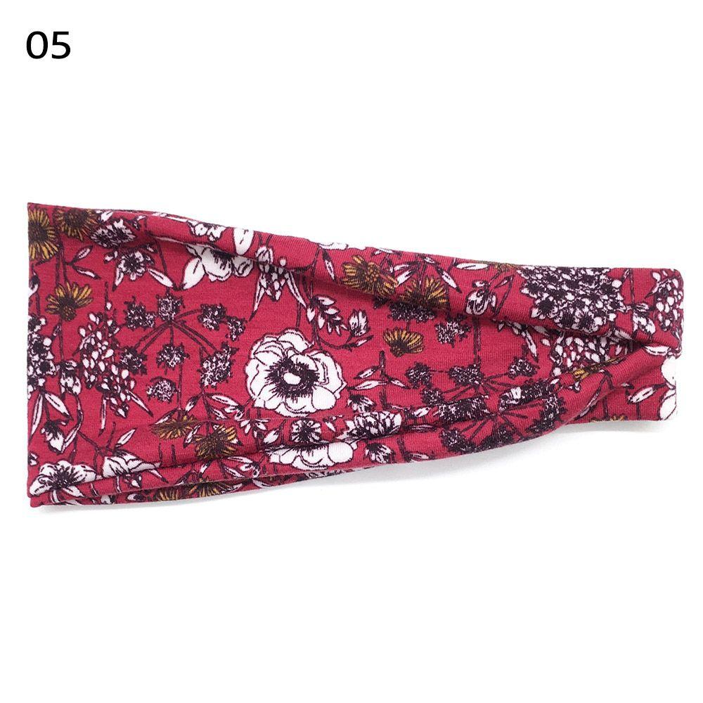 Scrunchy Hairband Sweat Absorbing Running Head Wrap Elastic Turban Women Headbands Sport Bandana