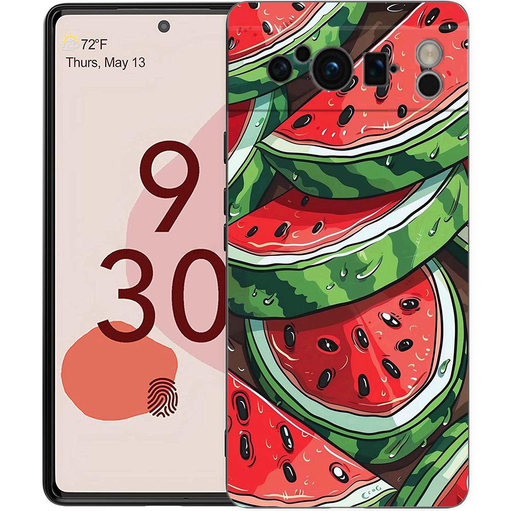 Watermelon Fruit Phone Case Cover for Google Pixel 9 8 7 6 7A 6A Pro Shockproof Soft TPU 9 Pro XL Shell Capas Fundas