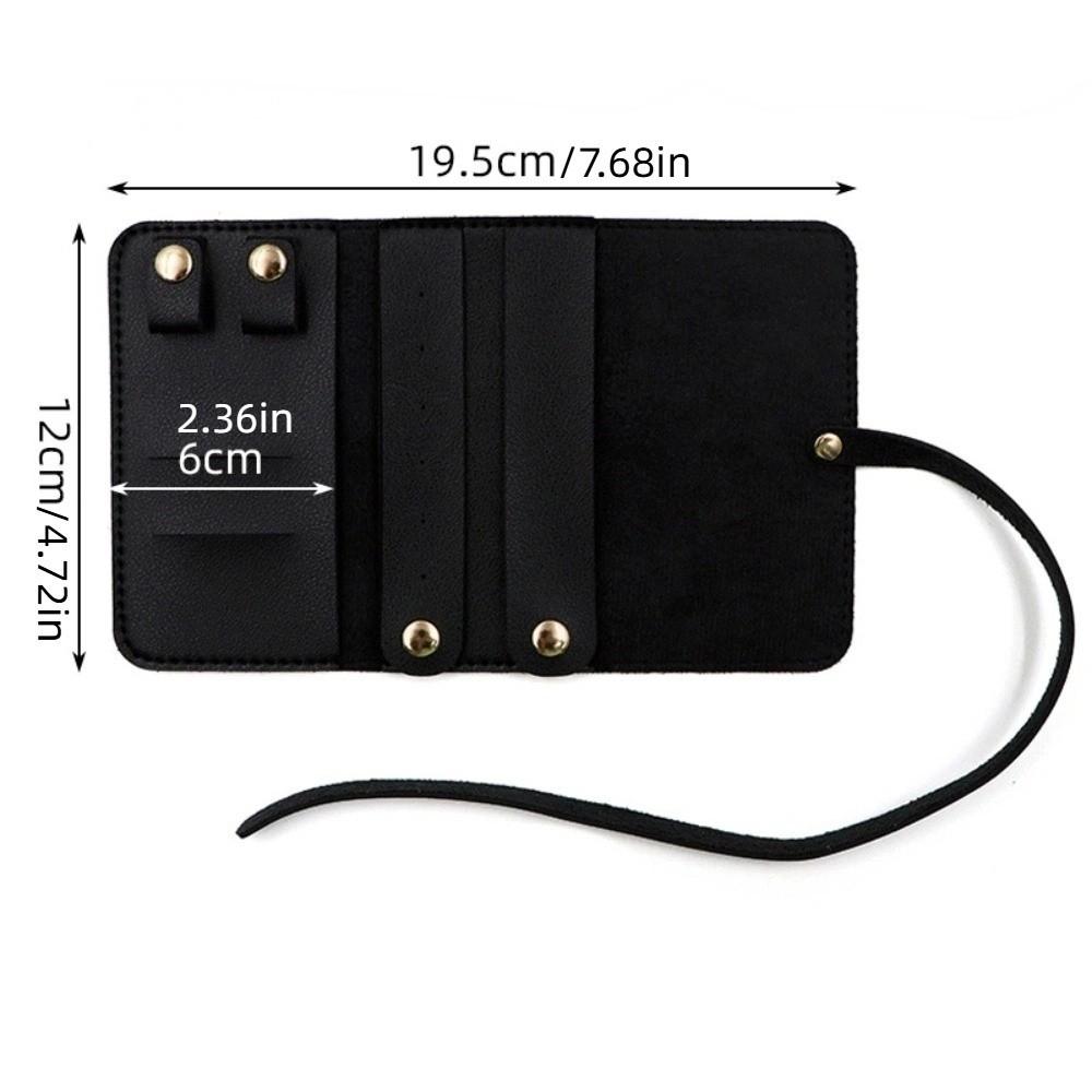 Portable Packing Pouches for Necklaces Foldable Jewelry Case Bag for Earrings Bracelet