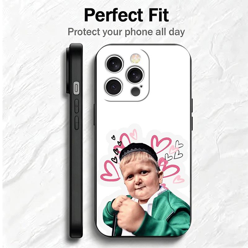 Смешной чехол для телефона Хасбулла Бабайт Soft для iPhone 16 16E 17 Air 15 Pro Max 14 Plus 13 Mini 11 12 7 Черный чехол Задняя панель