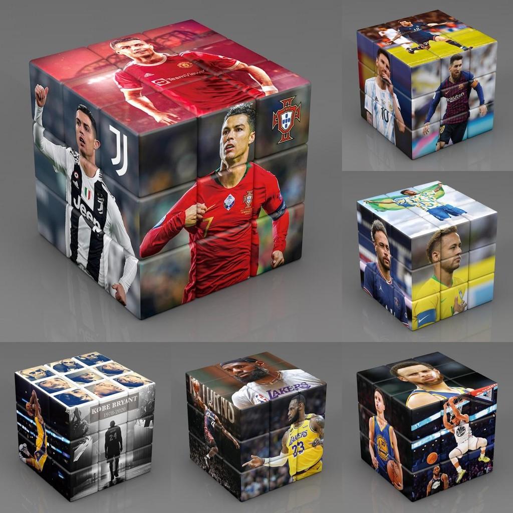 Уникальный кубик Рубика 3x3 в стиле футбольной звезды Неймара. Стильная головоломка-игрушка для фанатов и коллекционеров.