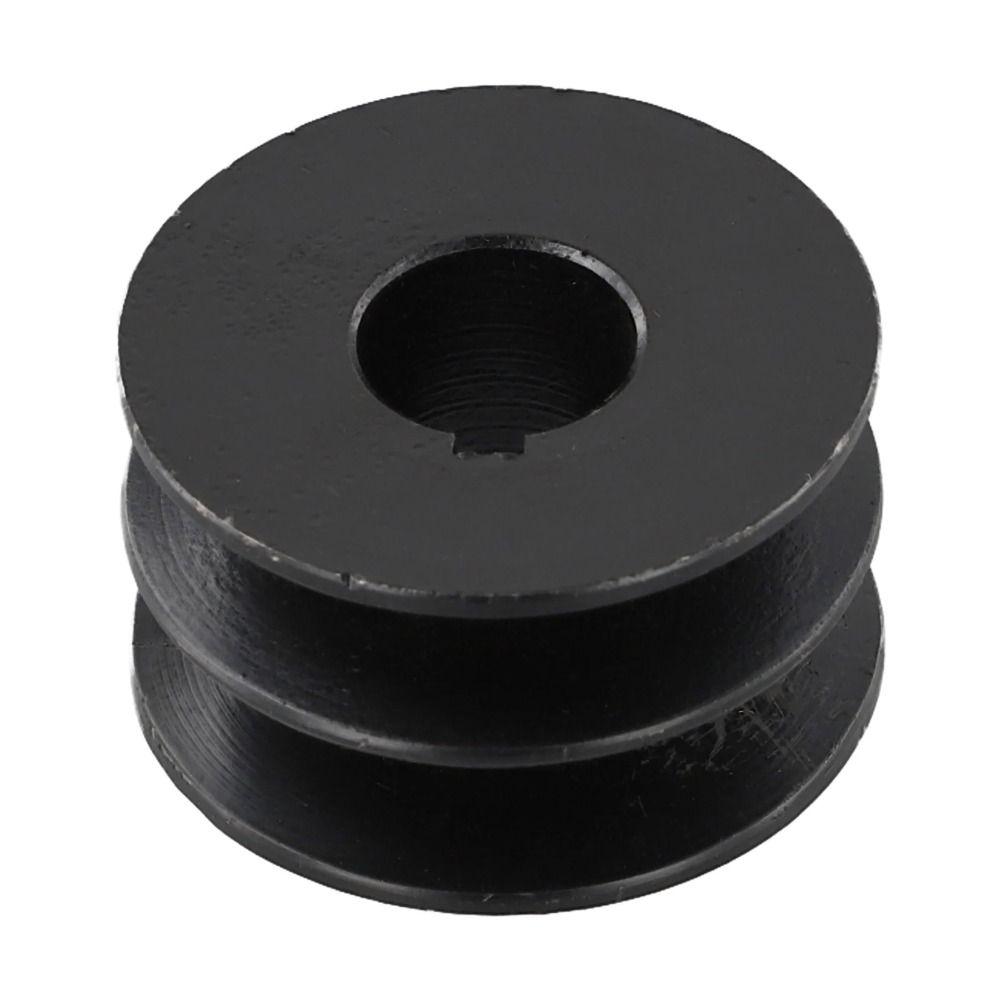 1Pcs Fits 20mm Bore Groove Engine Black Pulley ID 20mm ATV Go Kart Engines Accessory V Belt Pulley
