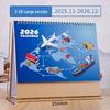2026 International Shipping Desk Calendar, Customizable with Logo, Year of the Horse Special Edition.