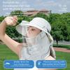 Face Cover Solar-Powered Fan Hat Large Brim Fisherman Hat Fashion UV Protection Hat  Gardening