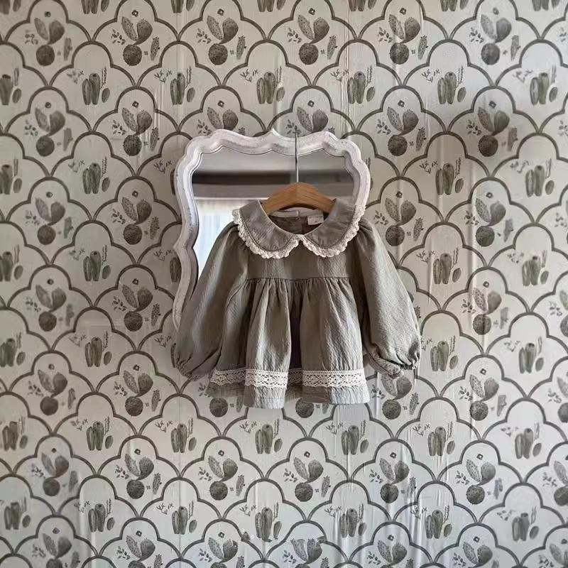 Кружевные леггинсы для девочек - Новая осенняя мода 2025, Детская одежда в корейском стиле, Детские длинные брюки