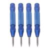 4Pcs Center Punch Automatic High Speed Steel 5in Tool Set Kit for Installation Maintenance Blue