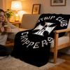 Throw High-Density Short Plush Blanket For Sofa Nap Air-Conditioned Room Soft Skin-Friendly W-West Coast C-Choppers