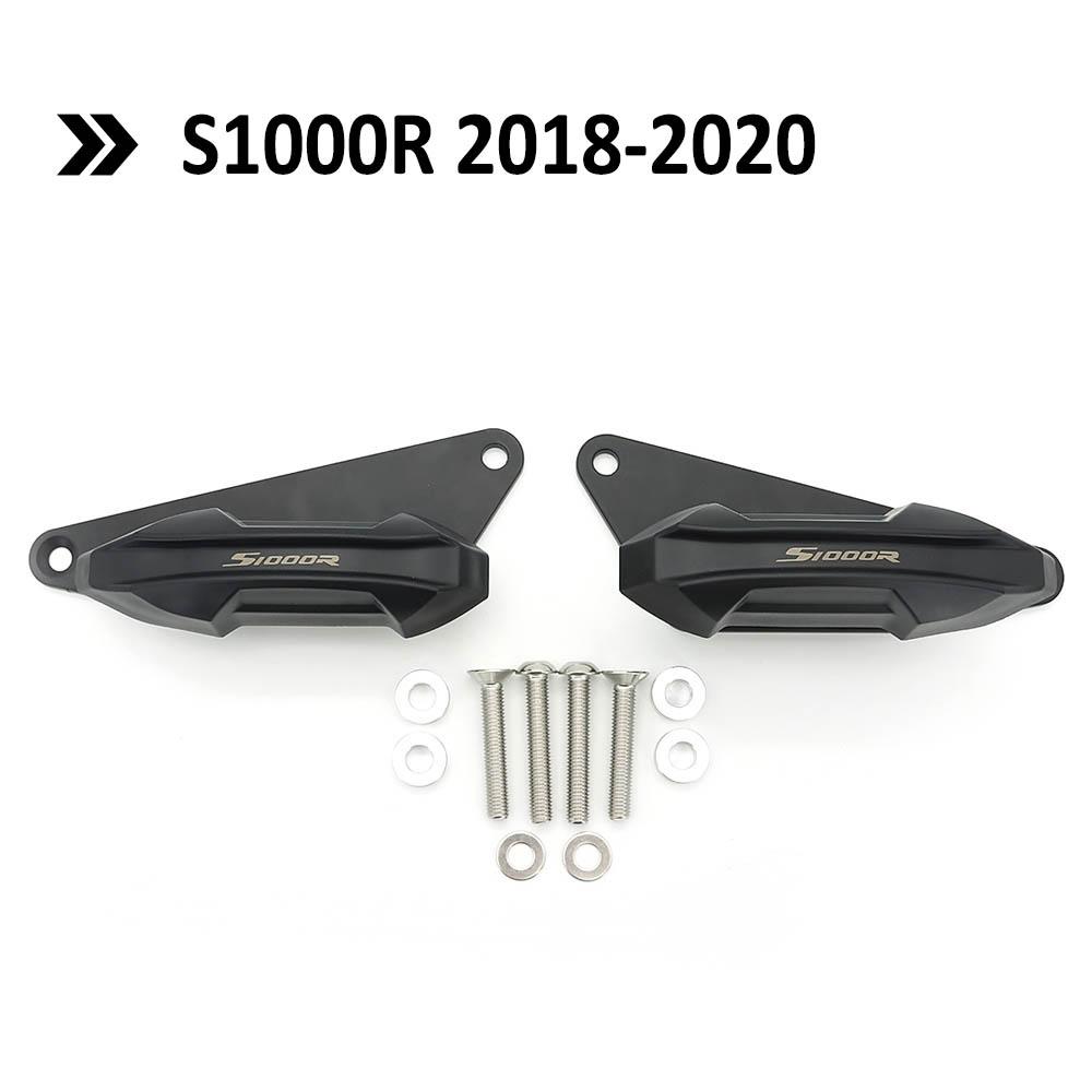 For BMW S1000R S 1000 R 1000R 2021 2022 Motorcycle Anti-Fall Glue Frame Sliders Falling Protection Guard Pads Kit 2018 2019 2020