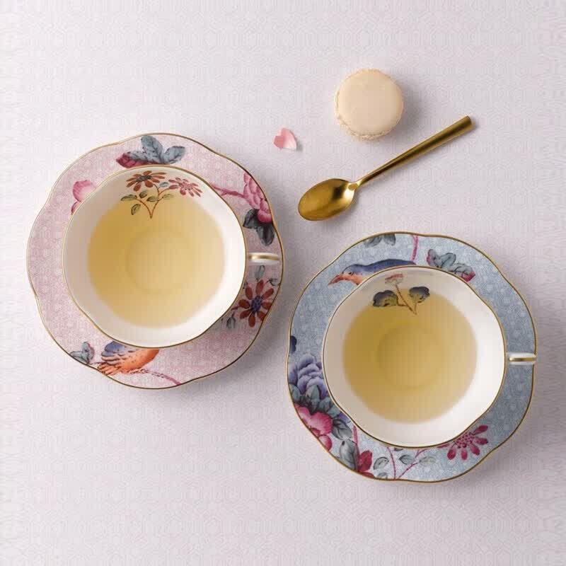 Wedgwood Набор из чашки и блюдца "Зеленая азалия"
