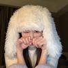 Rabbit Bunny Ears Warmer Photo Props Beanies Cap Long Rabbit Ears Hat Girls Beanie Winter Hat