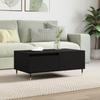  Coffee Table, Black, 90x50x36.5 Cm, Wood-based Material