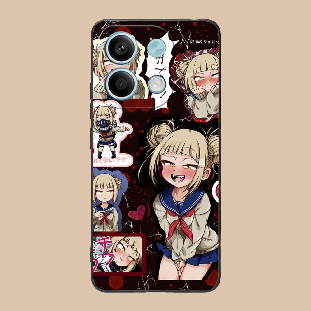 Чехол для телефона Hero Academia Himiko Toga для POCO M6 M5 M4 M3 X7 X6 X5 X4 X3 F6 F5 F4 Pro GT 5G Цветная Печать Роскошный Красивый Чехол
