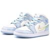 Jordan Air Jordan 1 Mid Винтажные Баскетбольные Кроссовки Женские Синие FQ9117-400(team172-A)