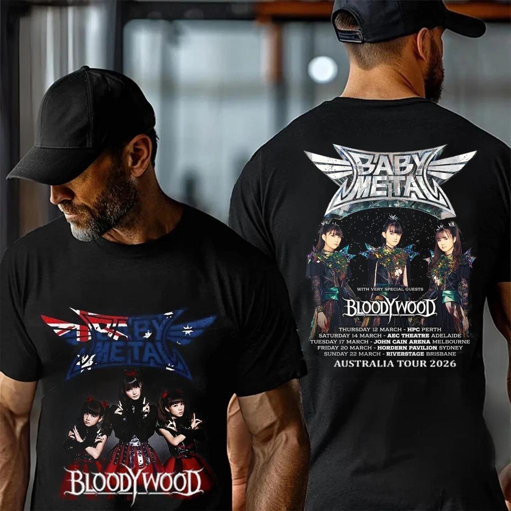Новый!! Футболка Babymetal Мировой тур Австралия 2026