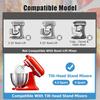 6-проволочная насадка-венчик подходит для миксера Kitchenaid с наклонной головкой, замена K45Ww, нержавеющая сталь, взбиватель для яиц и густых сливок