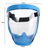 Anti-Splash Anti-Fog Face Mask Full Face Motorcycle Goggles HD Protective Face Mask  Headgear