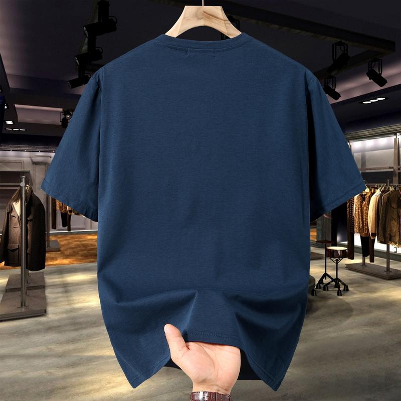 4XL-12XL Футболка больших размеров для мужчин Винтажная одежда Модные летние футболки Футболка большого размера с коротким рукавом