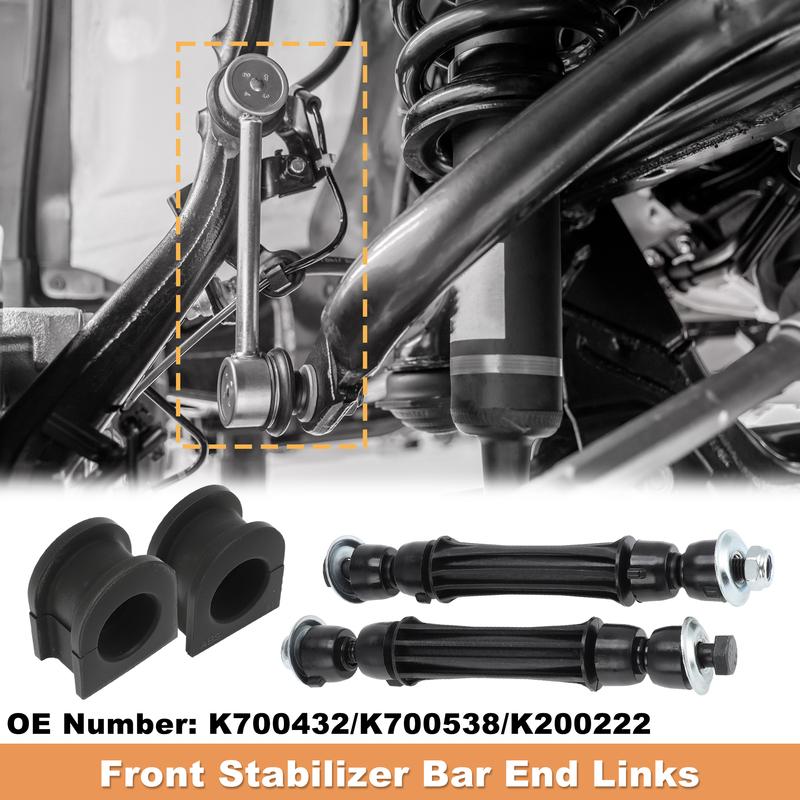UXCELL K700432 Комплект втулок стабилизатора в сборе для Chevy Silverado, GMC Sierra, Yukon