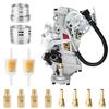 Карбюратор FCR28 Jetsetmoto Мотоцикл FCR Keihin FCR28 Послепродажный Подходит для Мотоциклов [Цинк] Карбюратор, Цинк, 28 мм, Ремонт/Замена, Деталь,