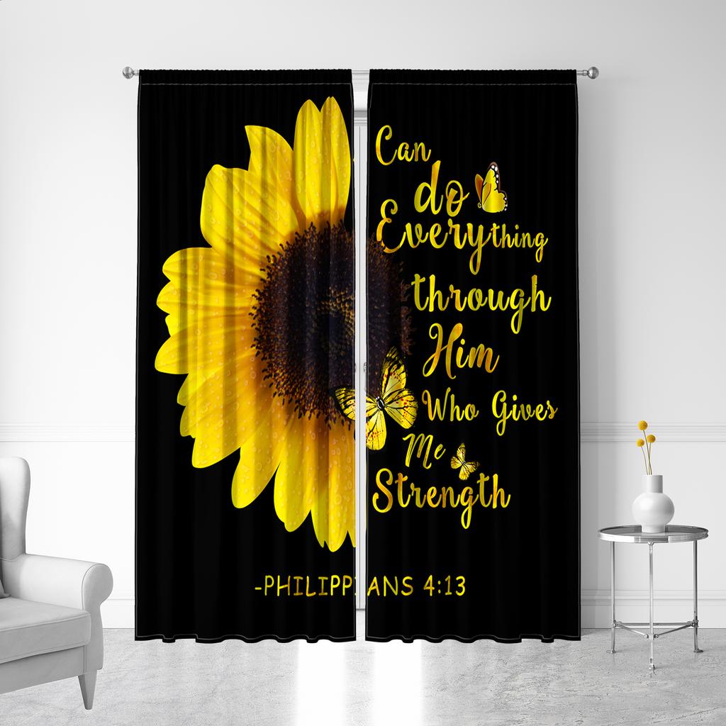 2 шт. Шторы для украшения дома, различные цветы с карманами на карнизе, подходят для моей кофейни, гостиной, кабинета