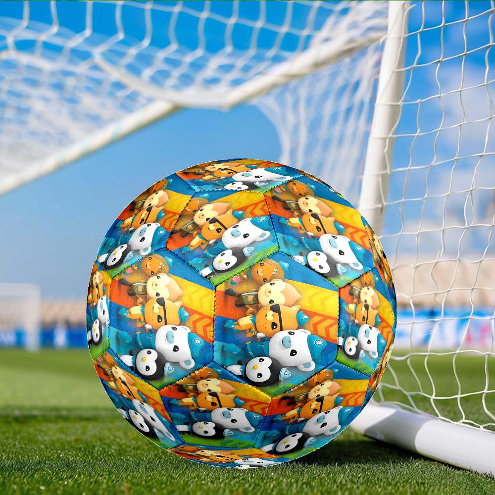 Octonauts Adventure Beyond Size 5 Soccer Ball, Suitable for Training and Matches, High-Elasticity, Wear-Resistant Material Gift for Fan